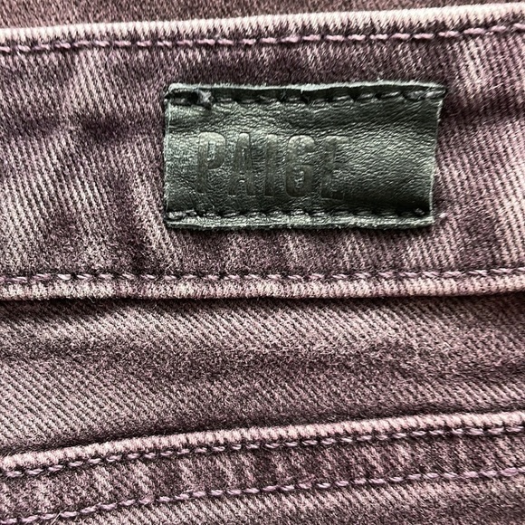 Sz29 PAIGE Verdugo Ankle Denim in Vintage Spiced Wine VGUC - Picture 11 of 14